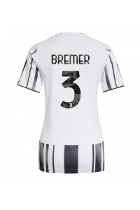 Fotbalové Dres Juventus Gleison Bremer #3 Dámské Domácí Oblečení 2025-26 Krátký Rukáv